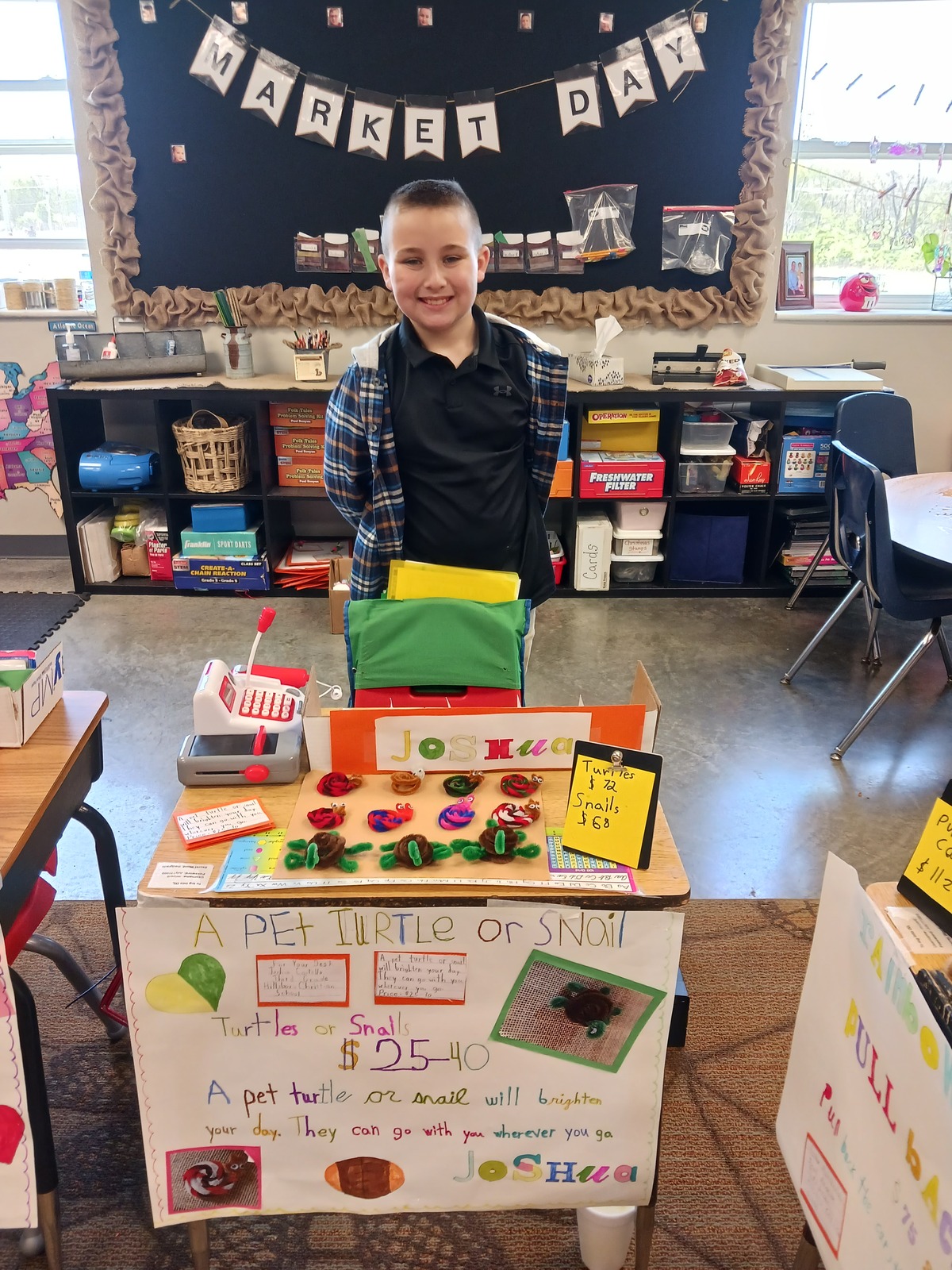 Student on Market Day